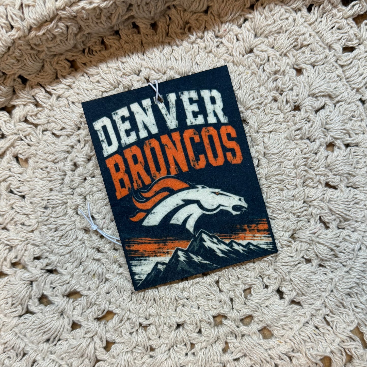 Felt Freshie - Denver Broncos