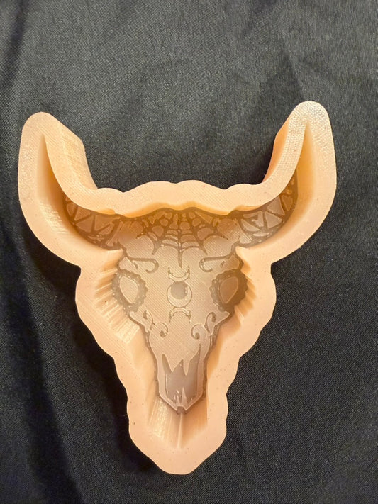Spooky Bull Skull Mold
