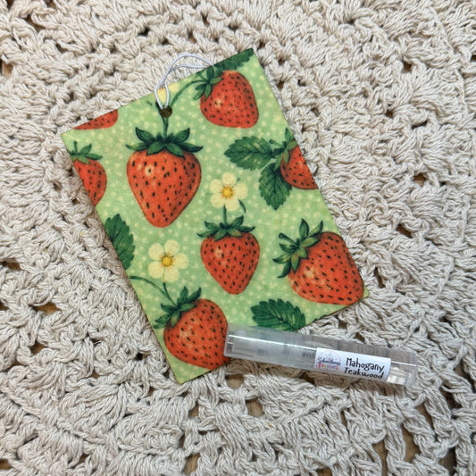 Felt Freshie - Vintage Strawberries