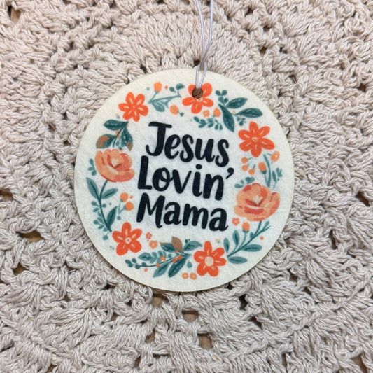 Felt Freshie - Jesus Loving Mama