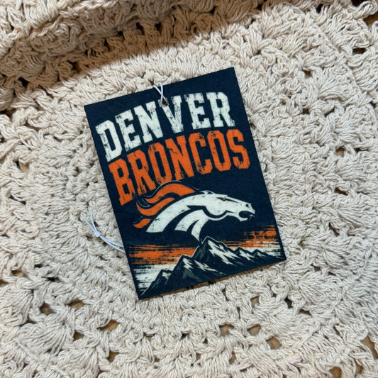 Felt Freshie - Denver Broncos