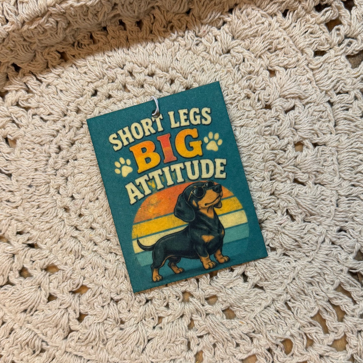 Felt Freshie - Short Legs Big Attitude